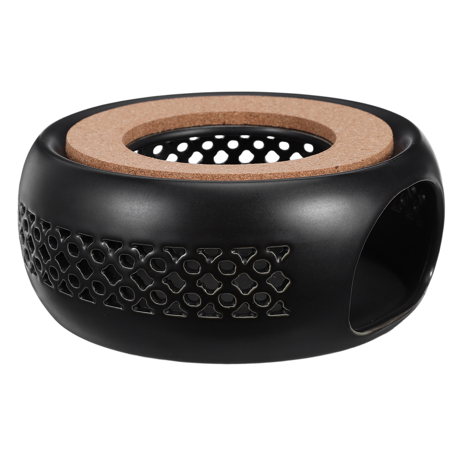 Coffee Tea Warmer - Keramische theepotverwarmer met kurkkussen, verwarmingsstandaard voor