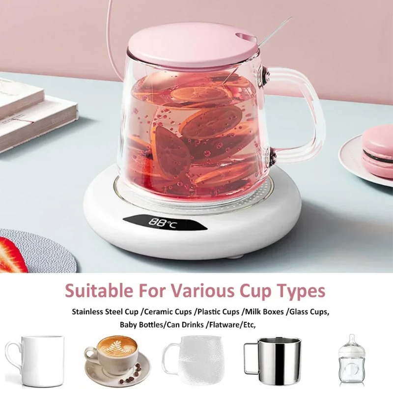 Coffee Tea Warmer - 1 stuk intelligente verwarmingsonderzetter met constante