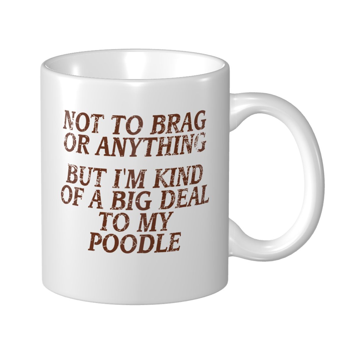 Coffee Tea Jokes - Mark Cup Mok Poedel Joke Hond