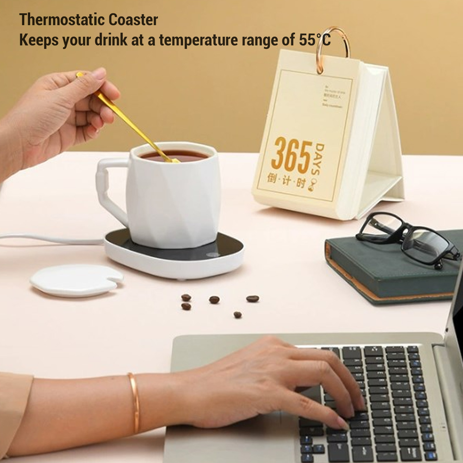 Coffee Tea Warmer - Mokverwarmer 16W Laag vermogen 55 ℃