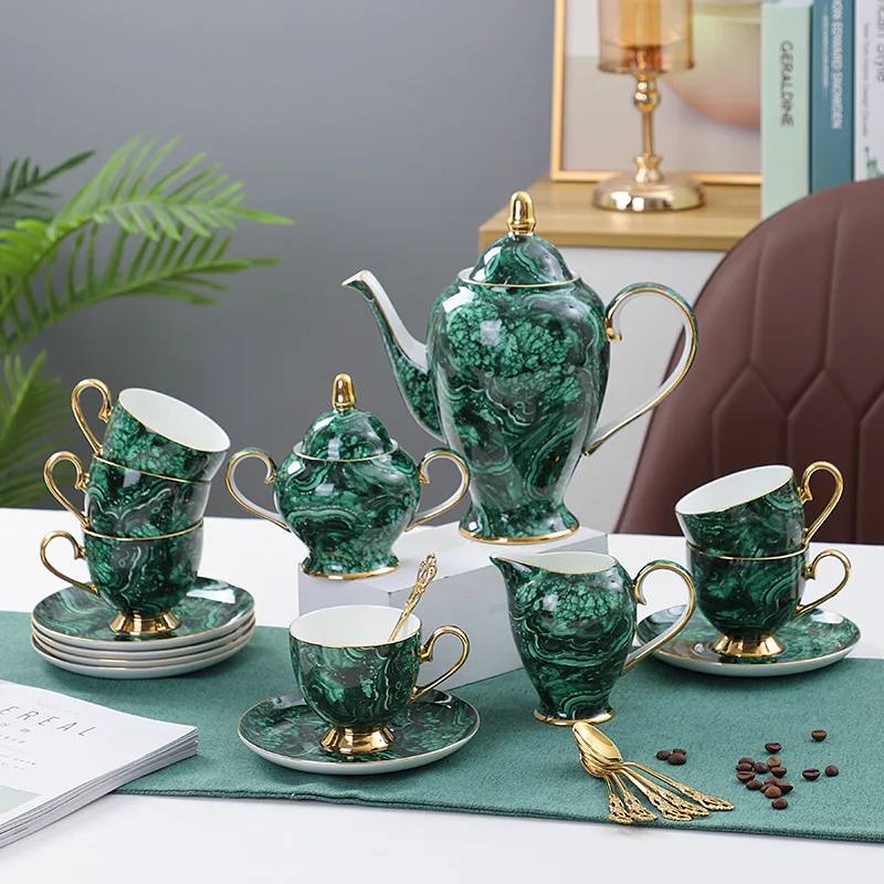 Coffee Tea Creamer - Nordic Luxe Bone China Koffiekopje Set