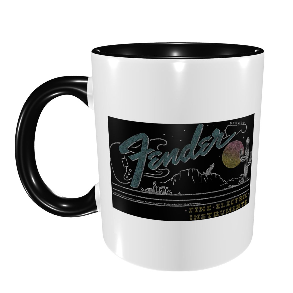 Coffee Tea And Company - Bedrijf jaren 90 Jazz Fender Gitaar