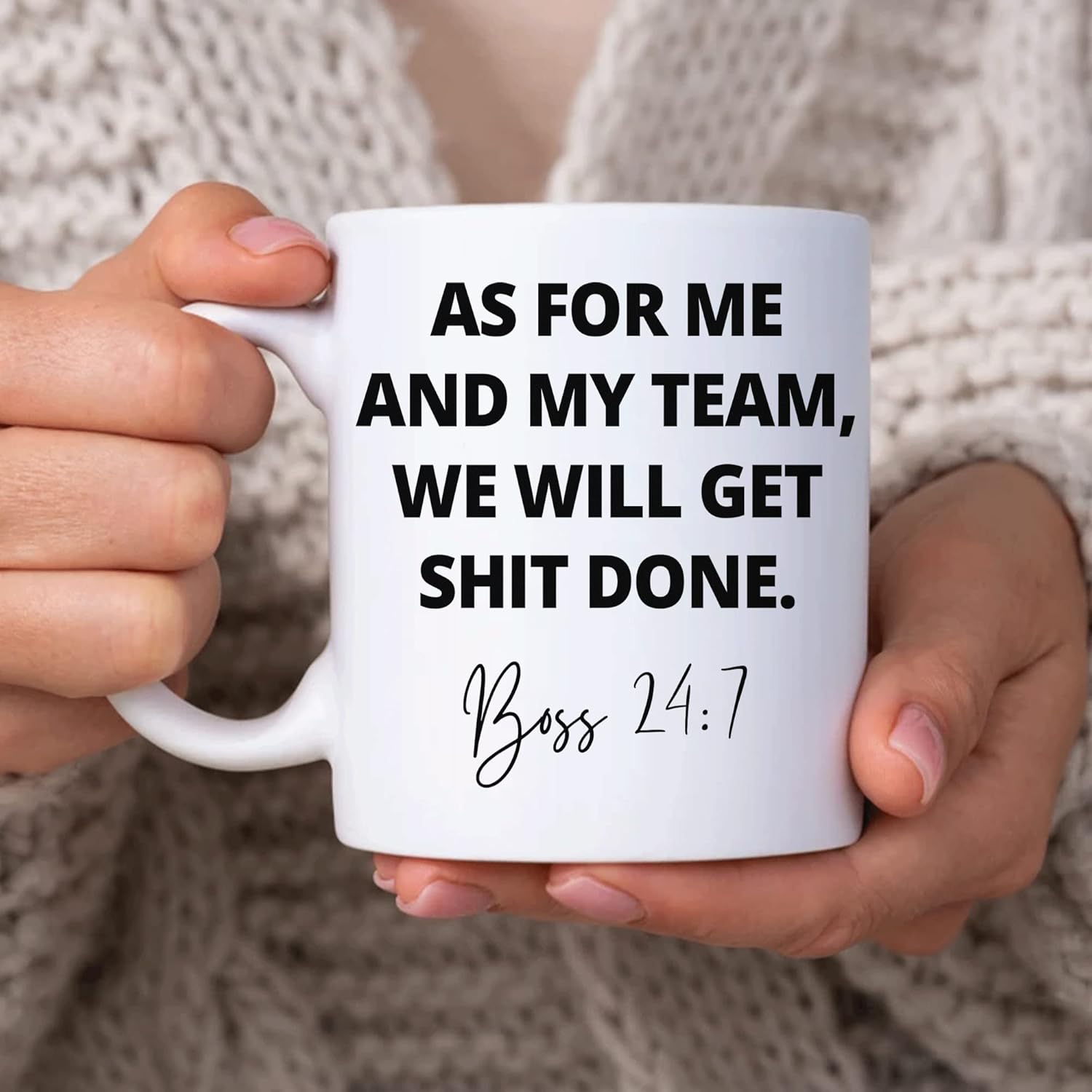 Coffee Tea With Me - Waardering grappig kerstverjaardagscadeau voor baas van