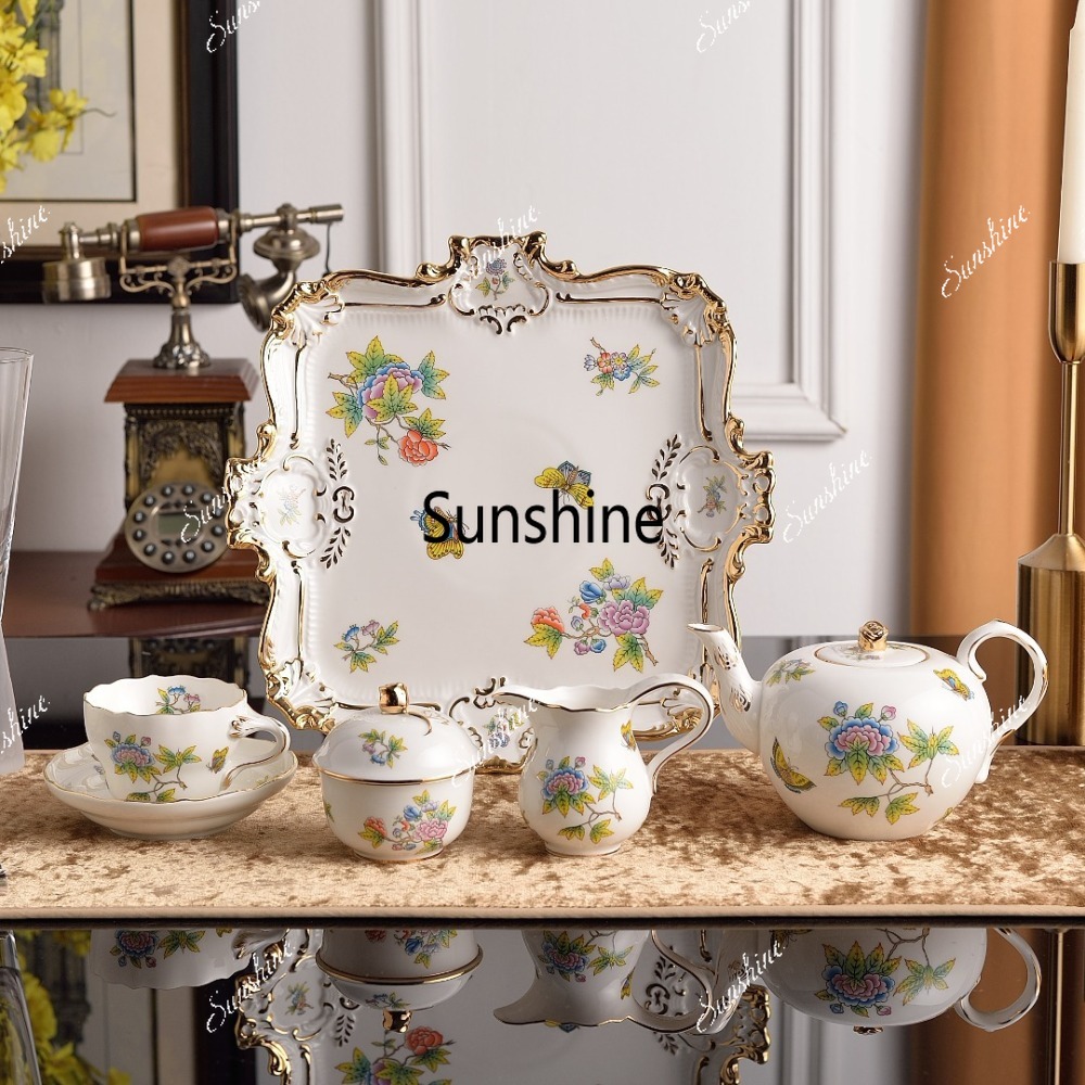 Coffee Tea Creamer - Hongaarse Bloementuin Afternoon Tea Set met