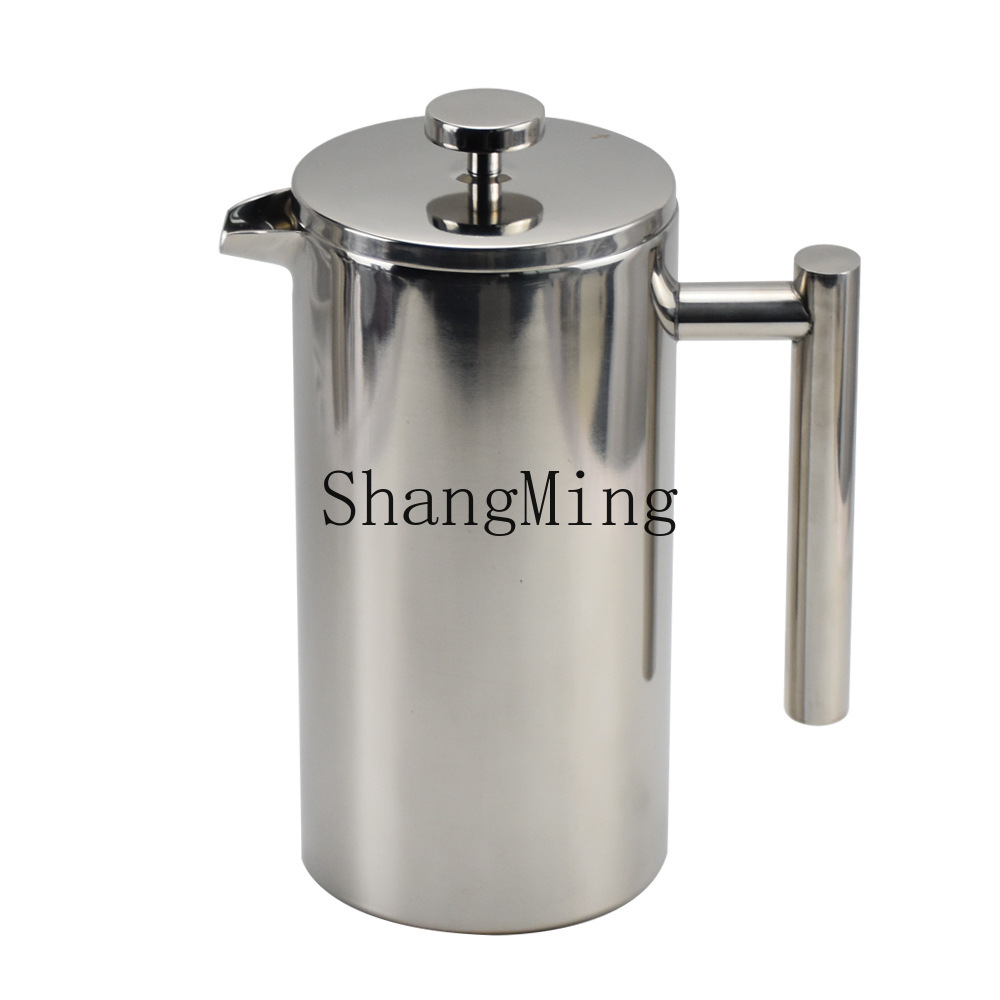 Tea Coffee Utensils - DSA roestvrijstalen French press pot koffiefilterkan