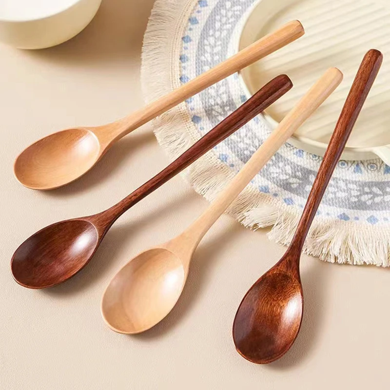 Tea Coffee Utensils - Keuken Kookgerei Gereedschap Houten Lepel Servies