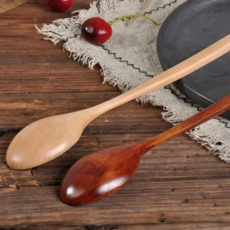Tea Coffee Utensils - 1/2Pc Houten Lepel Servies Keuken Soep