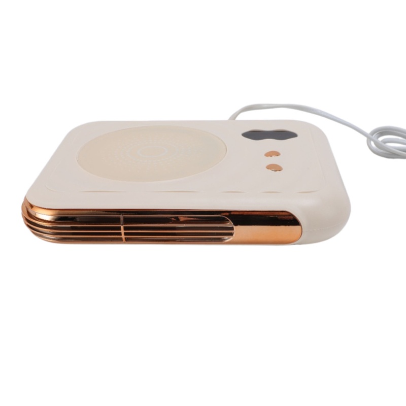 Coffee Tea Warmer - 2-in-1 thermostatische kopjesverwarmer verwarmingsmat met warmeluchtblazer