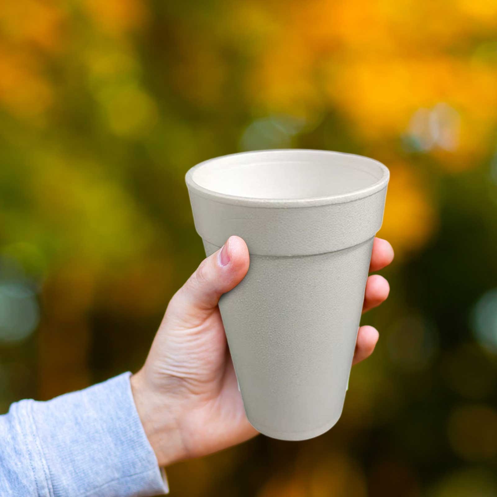 Coffee Tea And Company - 50 STKS Witte Wegwerp Papieren Beker