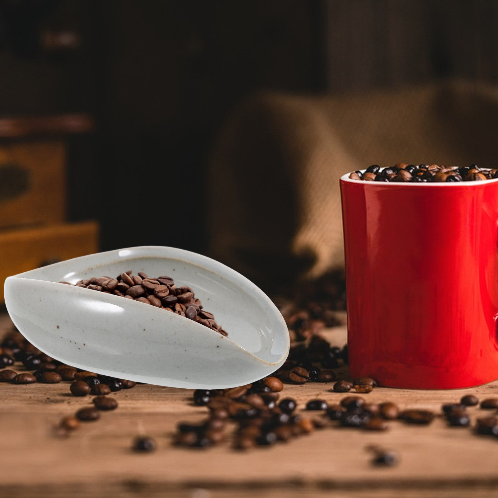 Keramische koffiebonenbak Huis - Coffee Tea Leaf And Bean recensie en prijs