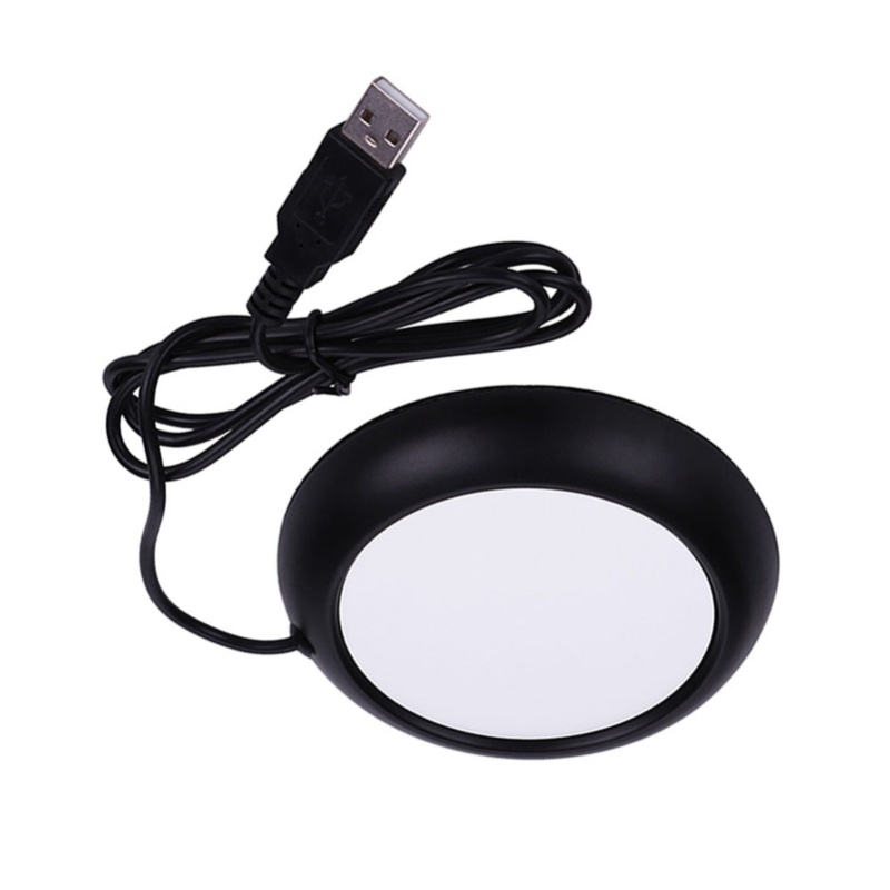 USB-kopwarmermat met houtnerfp - Coffee Tea Warmer recensie en prijs