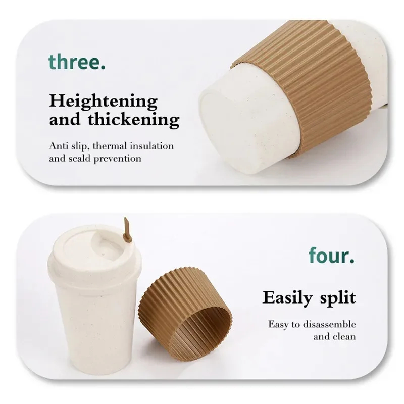 450ML Koffiekopjes Met Deksels - Coffee Tea Pictures recensie en prijs