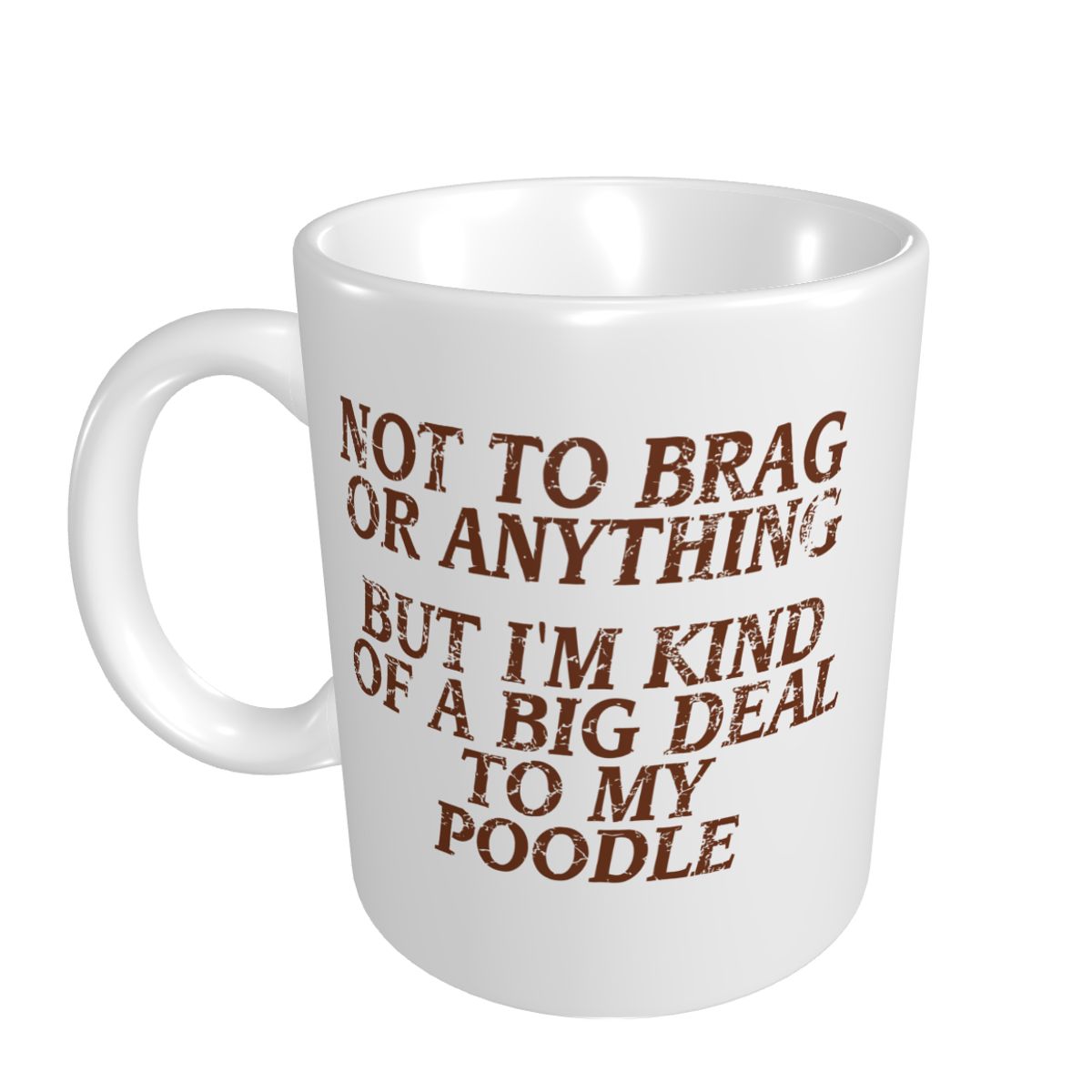 Mark Cup Mok Poedel Joke Hond  - Coffee Tea Jokes recensie en prijs