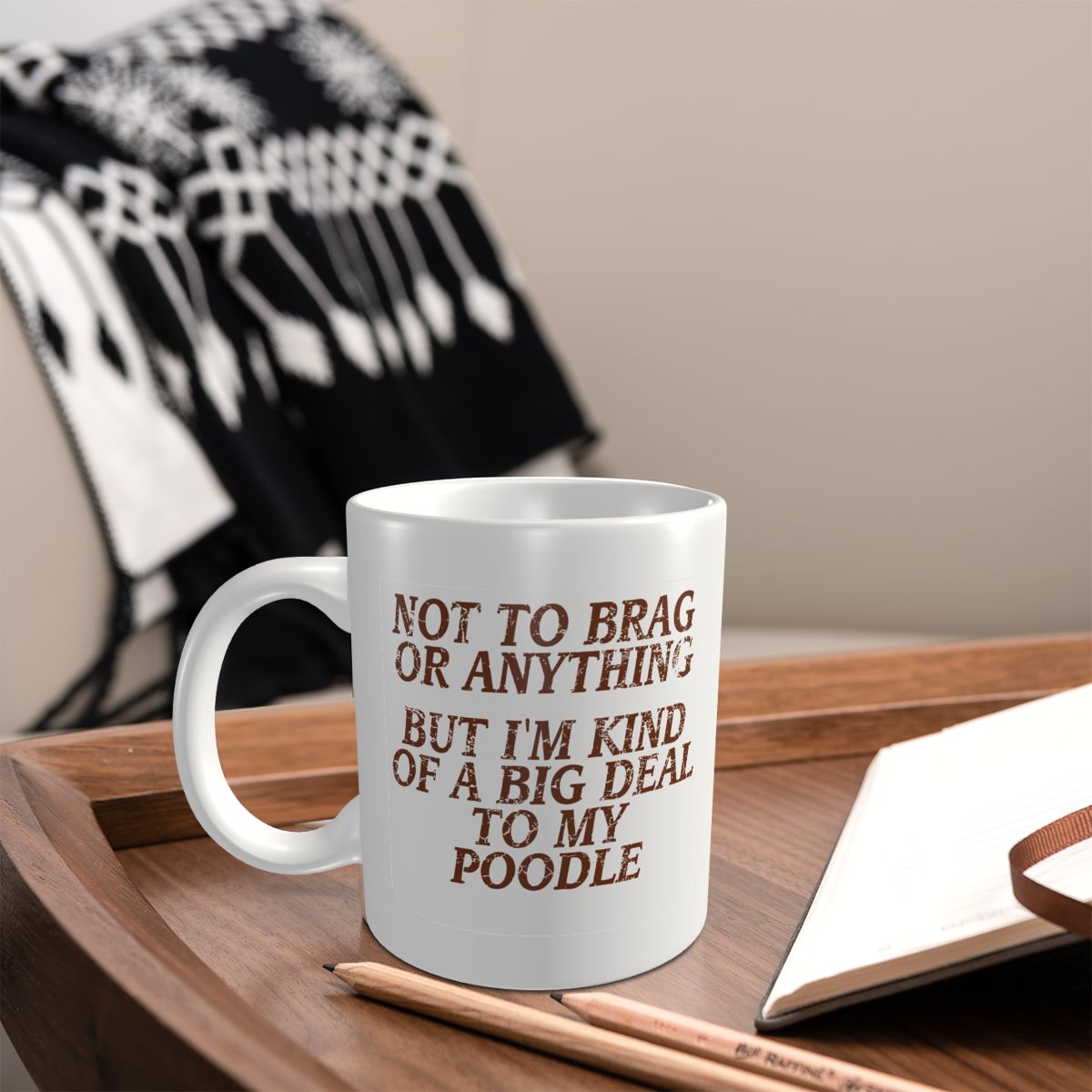 Mark Cup Mok Poedel Joke Hond  - Coffee Tea Jokes recensie en prijs
