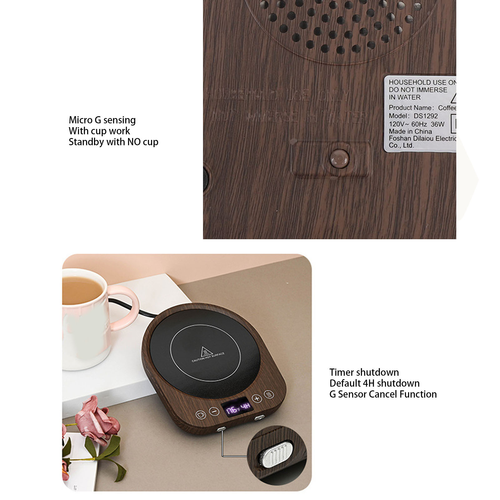 Mok Warmer 36W Snelle Verwarmi - Coffee Tea Warmer recensie en prijs