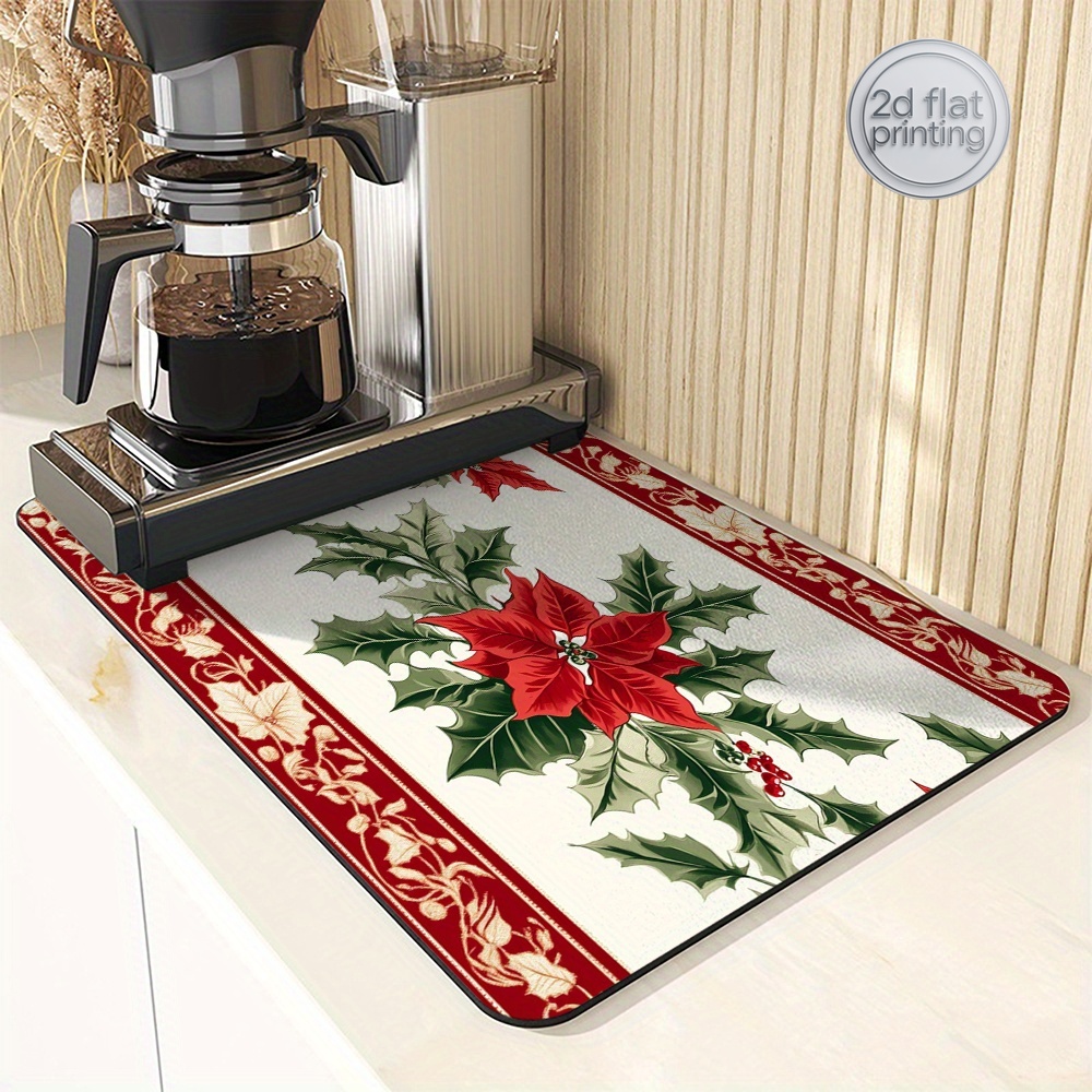 1pc Kerst Poinsettia Holly Abs - Tea Coffee Utensils recensie en prijs