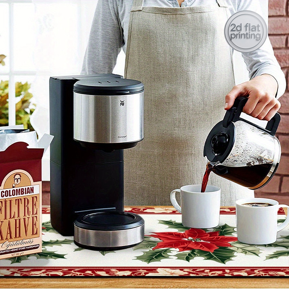 1pc Kerst Poinsettia Holly Abs - Tea Coffee Utensils recensie en prijs