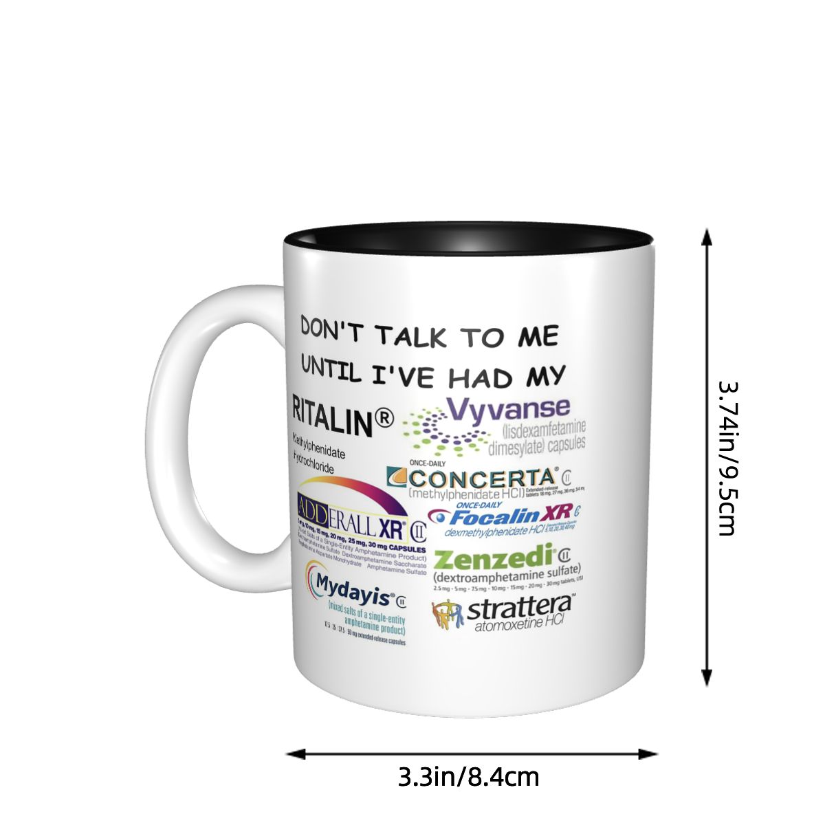 Praat niet tegen mij Mok Grapp - Coffee Tea With Me recensie en prijs