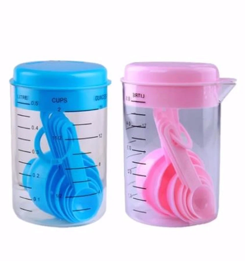 7-delig / set plastic maatbeke - Tea Coffee Utensils recensie en prijs