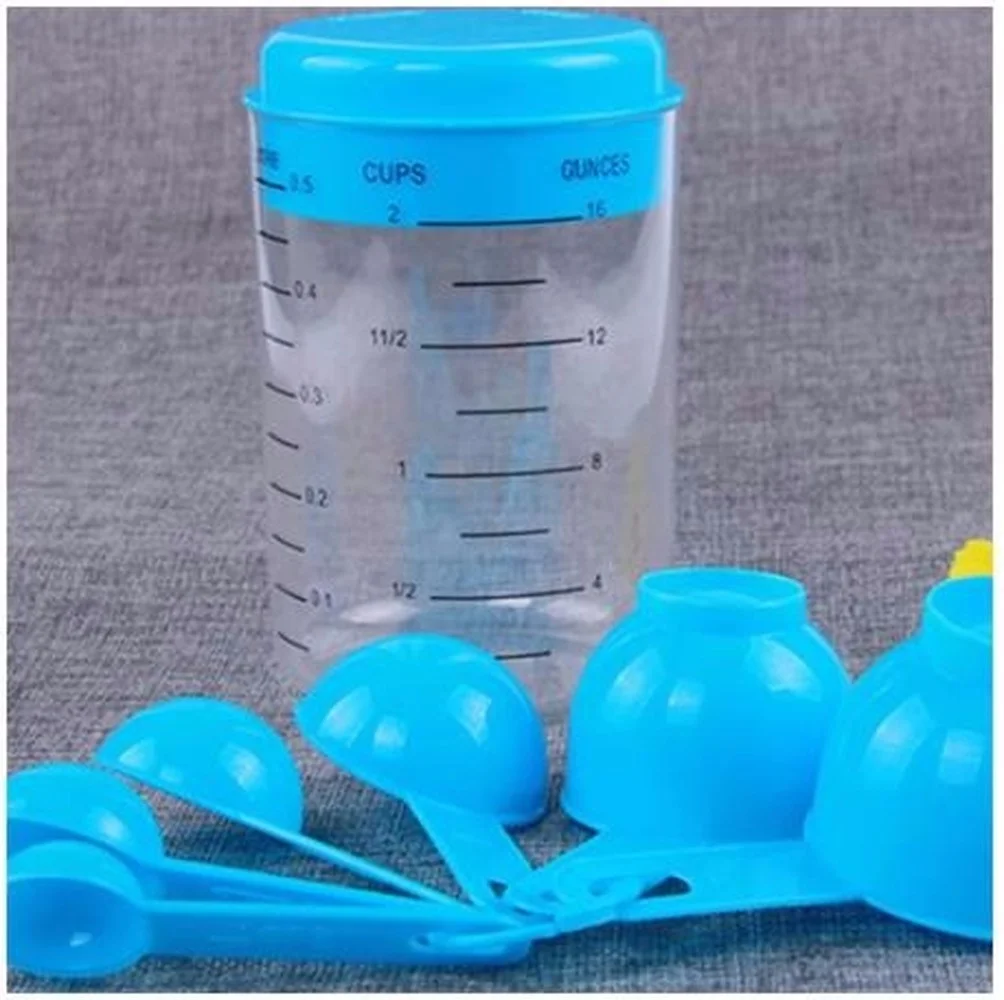 7-delig / set plastic maatbeke - Tea Coffee Utensils recensie en prijs