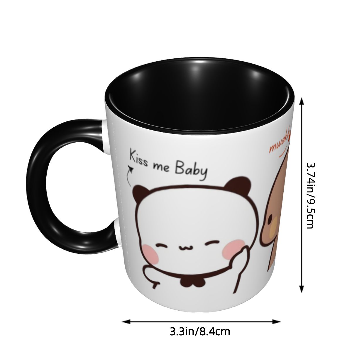 Gepersonaliseerde Kiss Me Baby - Coffee Tea With Me recensie en prijs