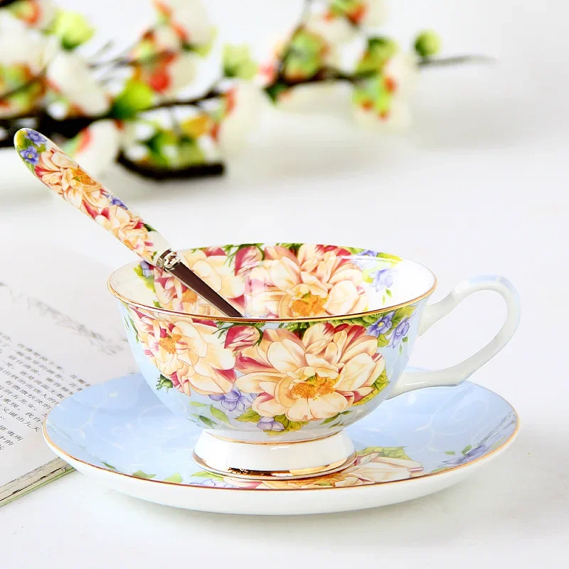 Roze Blauwe Bloem Bone china K - Coffee Tea Creamer recensie en prijs
