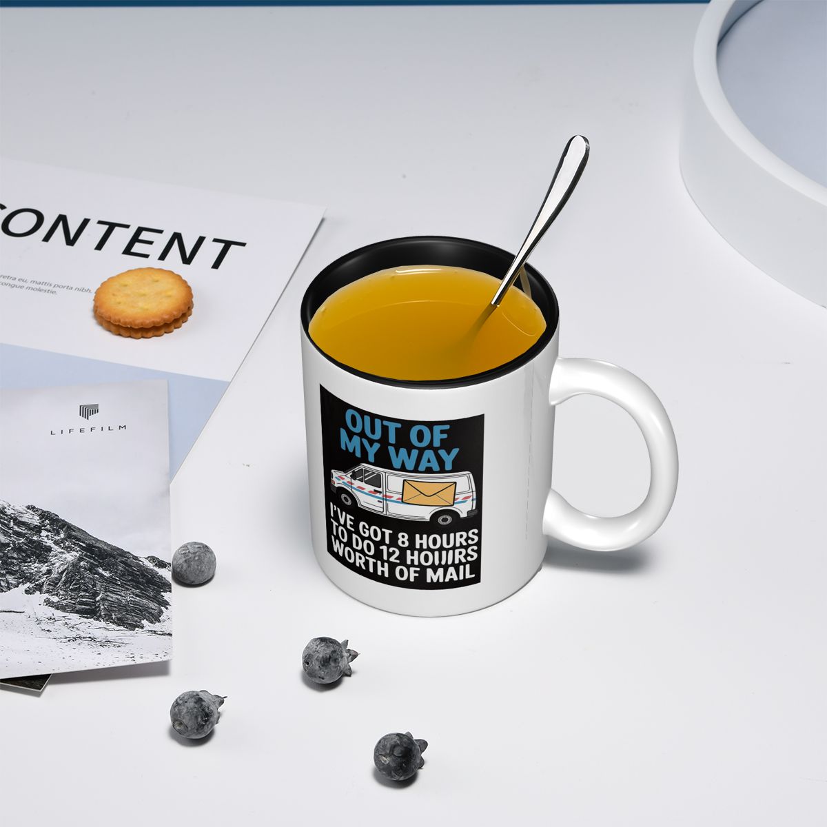 Postbode grap voor bezorgchauf - Coffee Tea Jokes recensie en prijs
