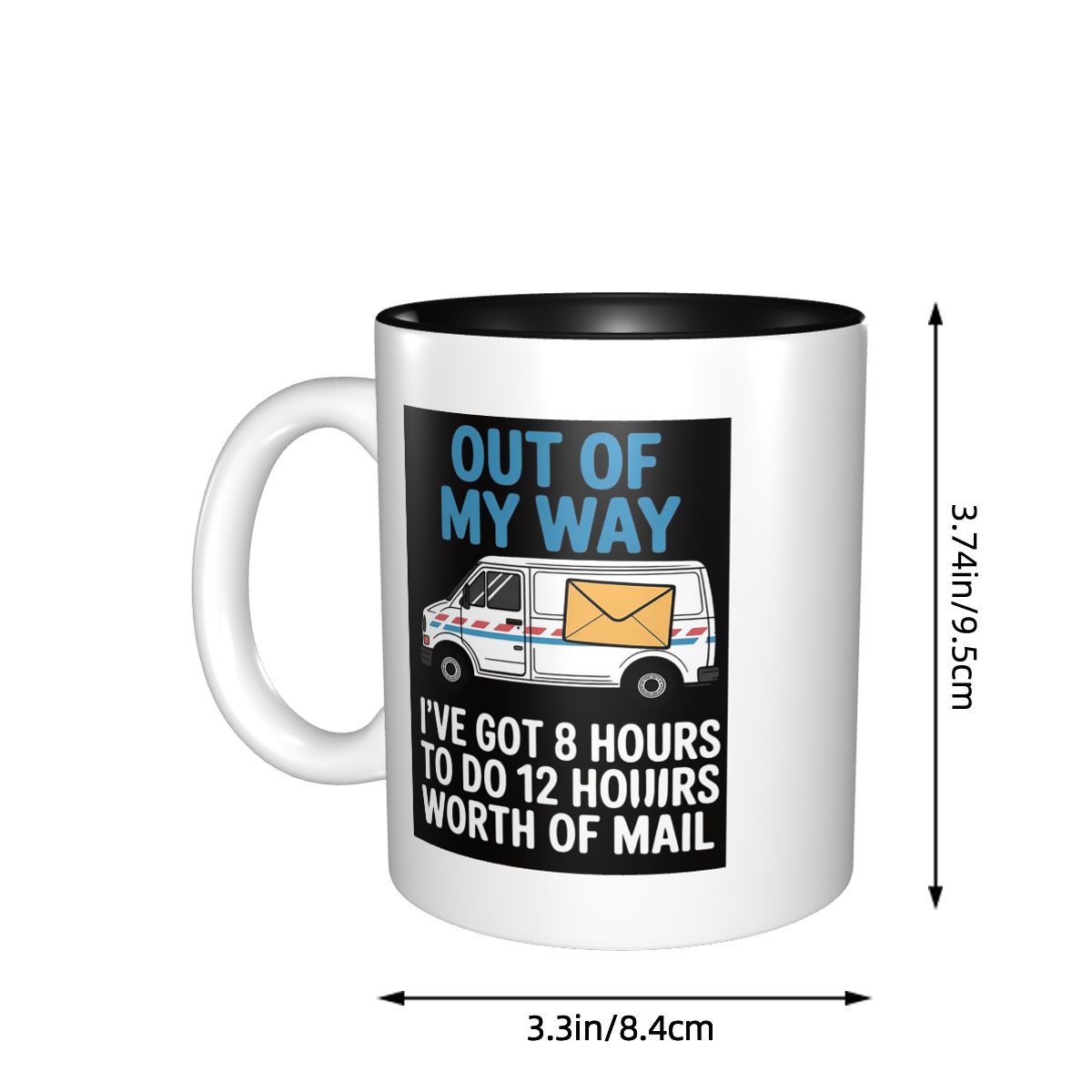 Postbode grap voor bezorgchauf - Coffee Tea Jokes recensie en prijs