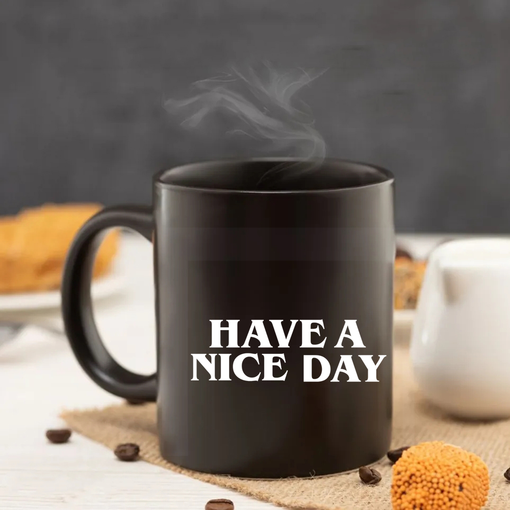 heb een mooie dag 11oz zwarte  - Coffee Tea And Company recensie en prijs