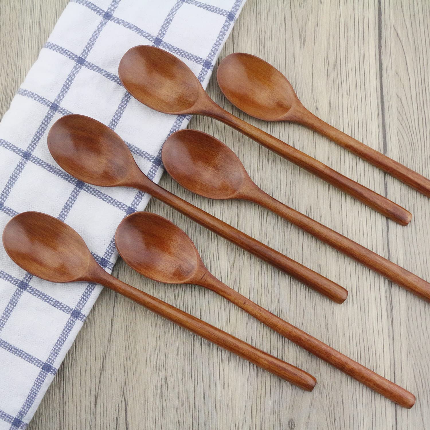 6 Stuks Houten Lepel Servies K - Tea Coffee Utensils recensie en prijs