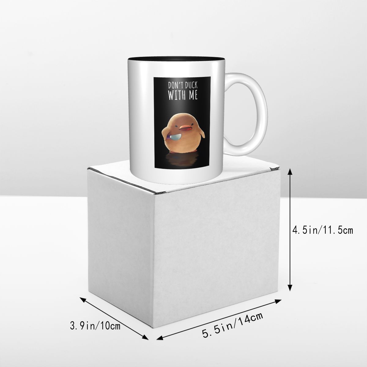 Don't Duck With Me - Meme Mok  - Coffee Tea With Me recensie en prijs