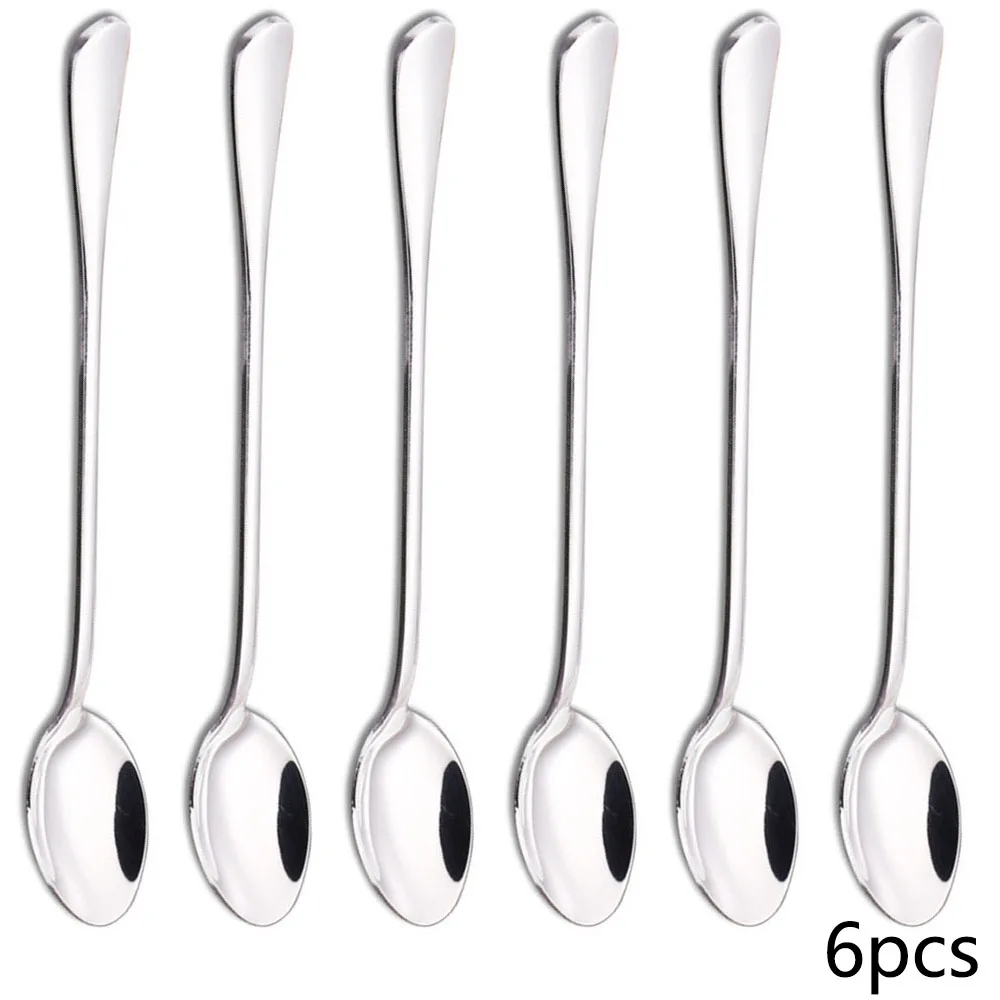 6 STKS 20 cm lange lepel, roes - Coffee & Tea Haus recensie en prijs