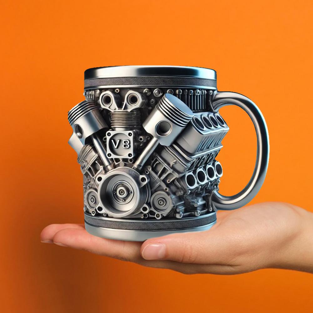 3D-motoren Ontwerp Mok Motoren - Coffee Tea Equipment recensie en prijs