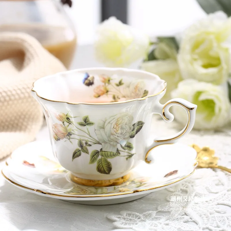 Bone China Koffie Set Camellia - Coffee Tea Creamer recensie en prijs