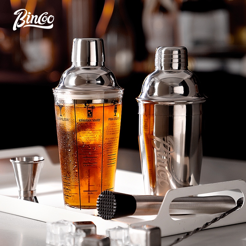BINCOO RVS Shaker Set Koffie & - Coffee Tea Equipment recensie en prijs
