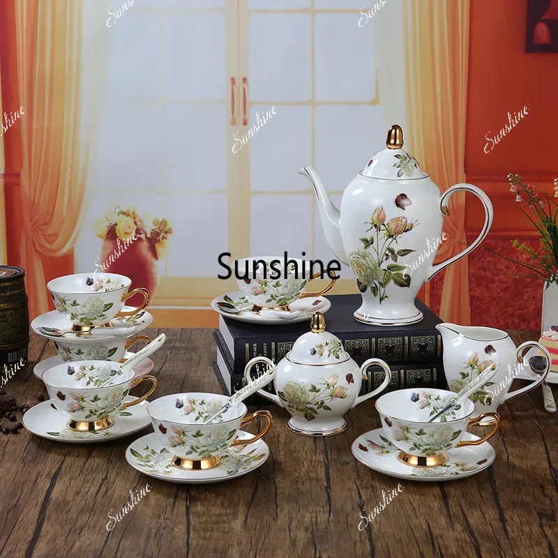 Bone China Koffieset Camellia  - Coffee Tea Creamer recensie en prijs