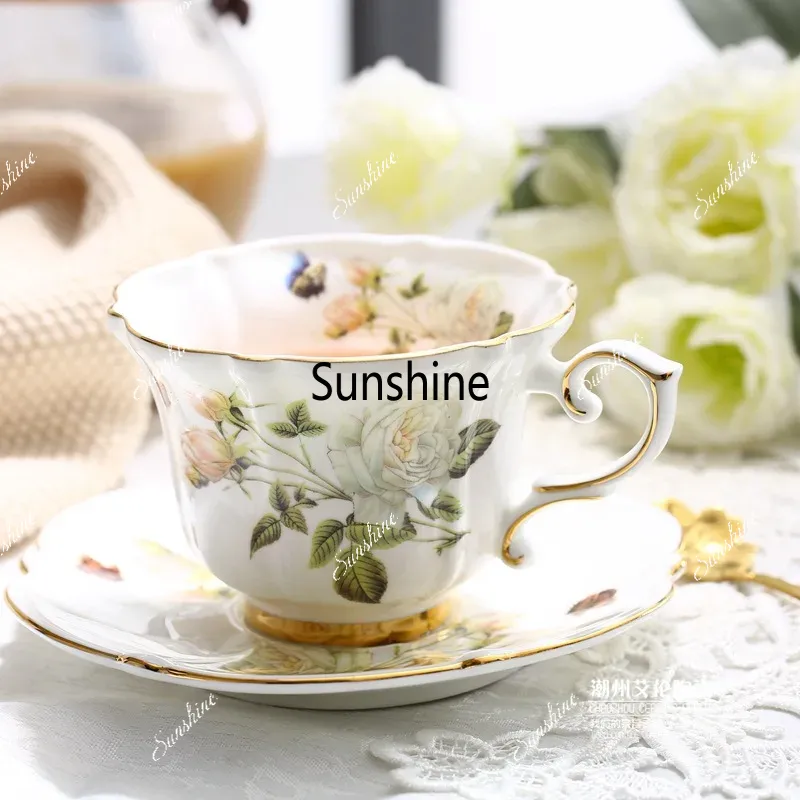 Bone China Koffieset Camellia  - Coffee Tea Creamer recensie en prijs