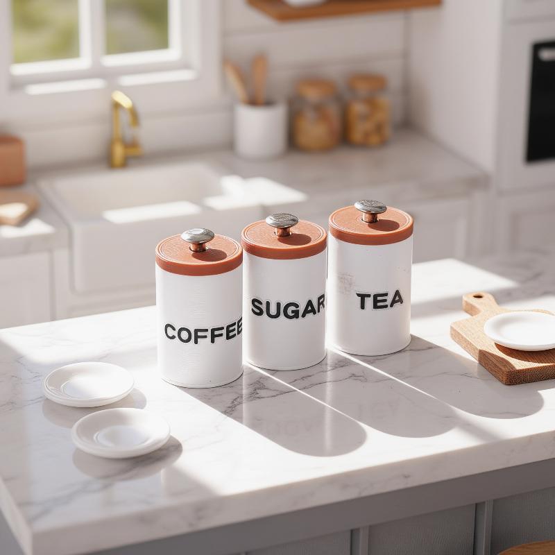 3 Stuks 1/12 Poppenhuis Thee K - Tea Coffee Utensils recensie en prijs