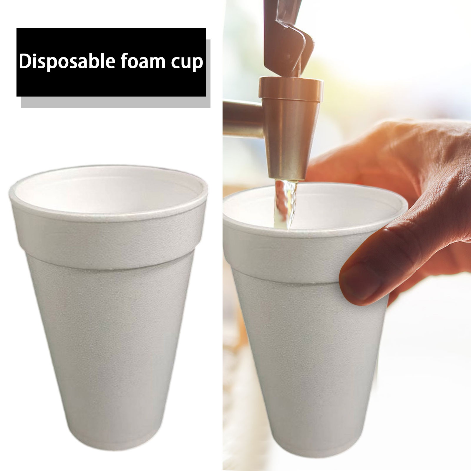 50 STKS Witte Wegwerp Papieren - Coffee Tea And Company recensie en prijs