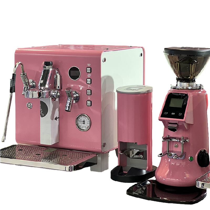 Professioneel roze semi-automa - Coffee & Tea Haus recensie en prijs